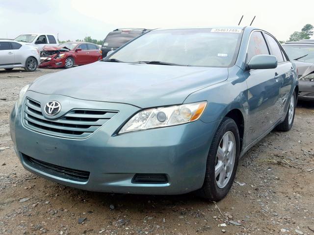 4T1BE46KX7U597439 - 2007 TOYOTA CAMRY NEW TURQUOISE photo 2