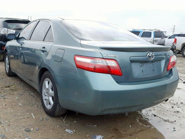 4T1BE46KX7U597439 - 2007 TOYOTA CAMRY NEW TURQUOISE photo 3