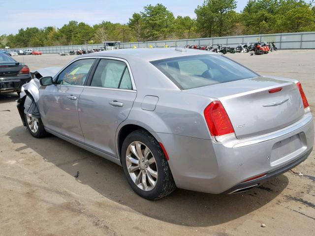 2C3CCARG1FH736674 - 2015 CHRYSLER 300 LIMITE SILVER photo 3