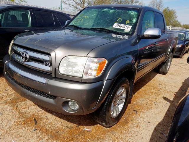 5TBDT44156S519336 - 2006 TOYOTA TUNDRA DOUBLE CAB SR5  photo 2