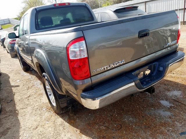 5TBDT44156S519336 - 2006 TOYOTA TUNDRA DOUBLE CAB SR5  photo 3