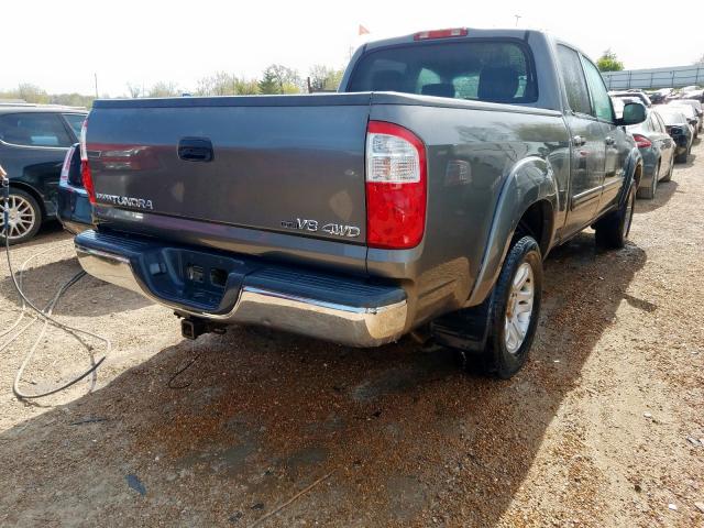 5TBDT44156S519336 - 2006 TOYOTA TUNDRA DOUBLE CAB SR5  photo 4