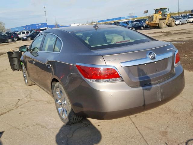 1G4GC5EG3AF187107 - 2010 BUICK LACROSSE C TAN photo 3