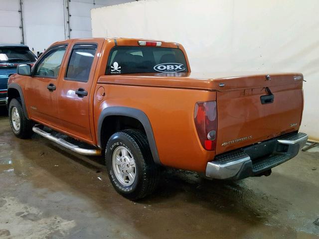 1GCDT136958282209 - 2005 CHEVROLET COLORADO ORANGE photo 3