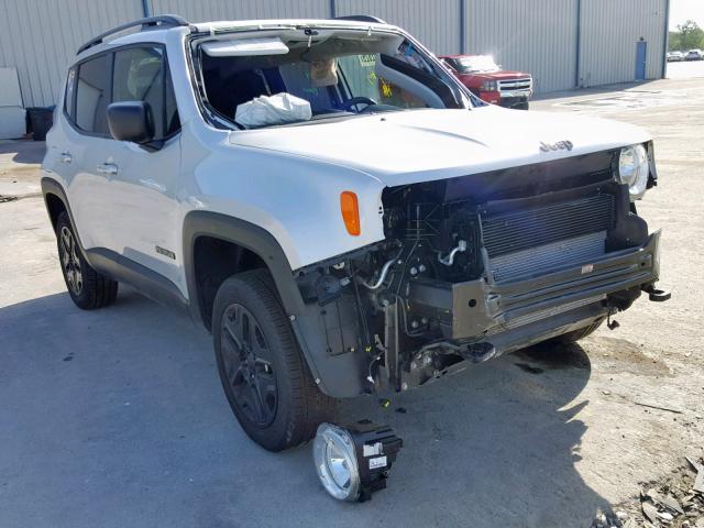 ZACCJBAB5JPJ07429 - 2018 JEEP RENEGADE S ვერცხლისფერი ფოტო 1