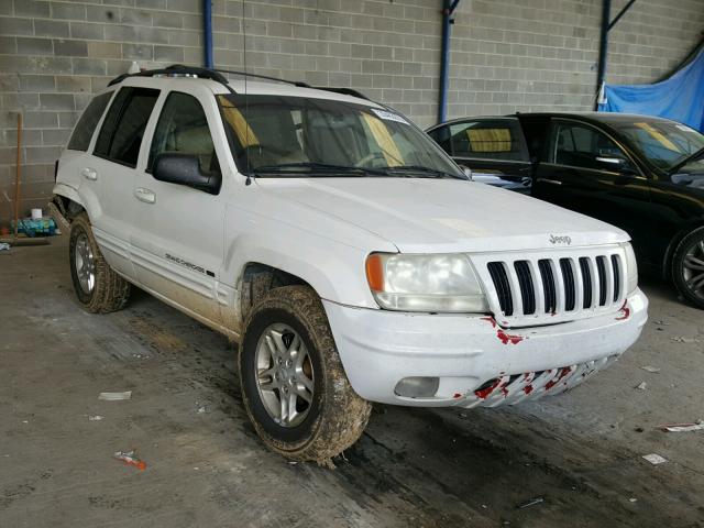 1J4GW58N4YC236259 - 2000 JEEP GRAND CHER WHITE photo 1