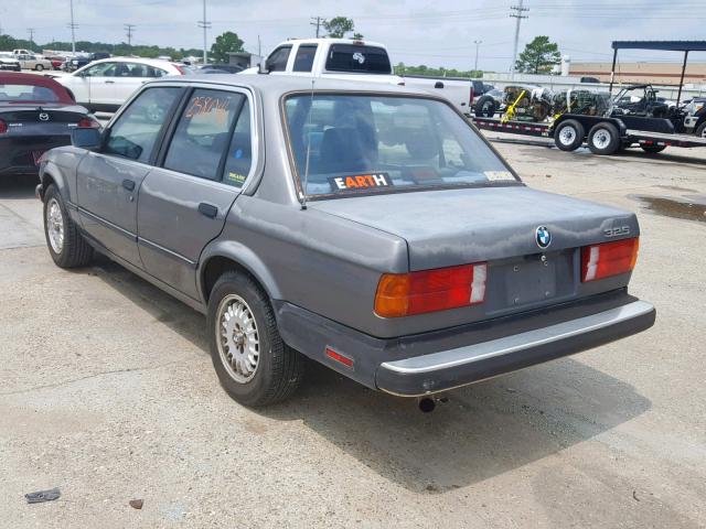 WBAAE6400H8821824 - 1987 BMW 325 E AUTO GRAY photo 3