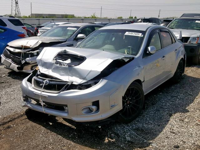 JF1GV8J66EL015499 - 2014 SUBARU IMPREZA WR SILVER photo 2