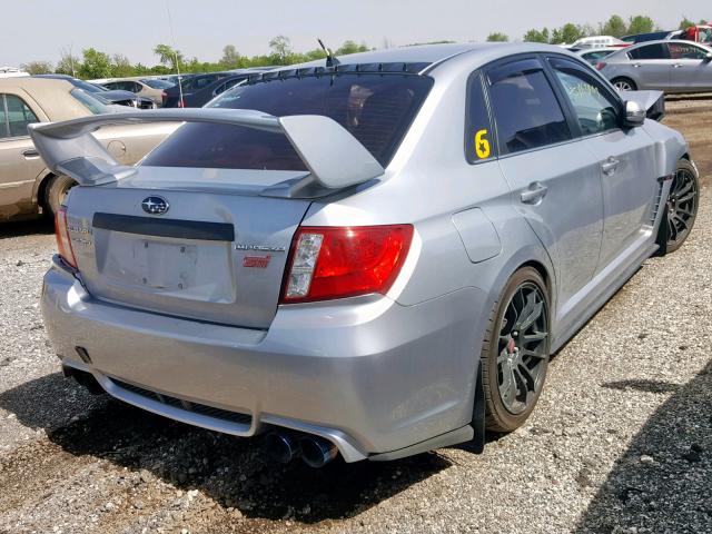 JF1GV8J66EL015499 - 2014 SUBARU IMPREZA WR SILVER photo 4