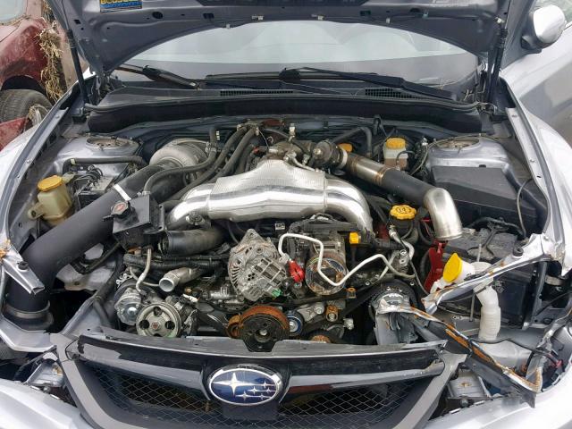 JF1GV8J66EL015499 - 2014 SUBARU IMPREZA WR SILVER photo 7