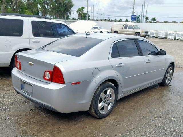 1G1ZH57B49F137207 - 2009 CHEVROLET MALIBU 1LT 银色 照片 4