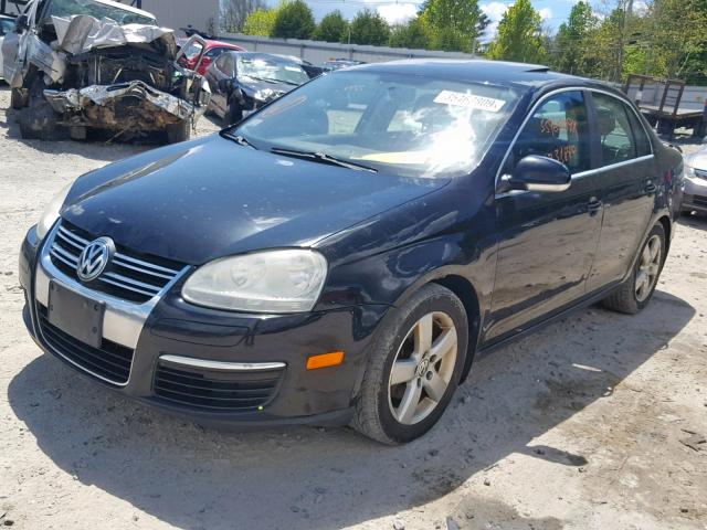 3VWRZ71K68M090220 - 2008 VOLKSWAGEN JETTA SE BLACK photo 2