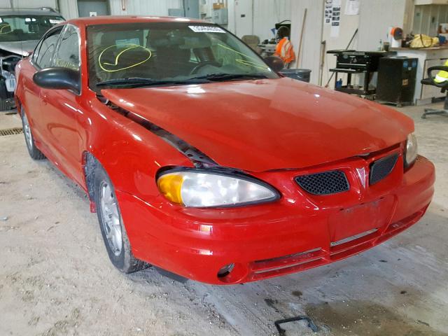 1G2NF52E04M668071 - 2004 PONTIAC GRAND AM S RED photo 1