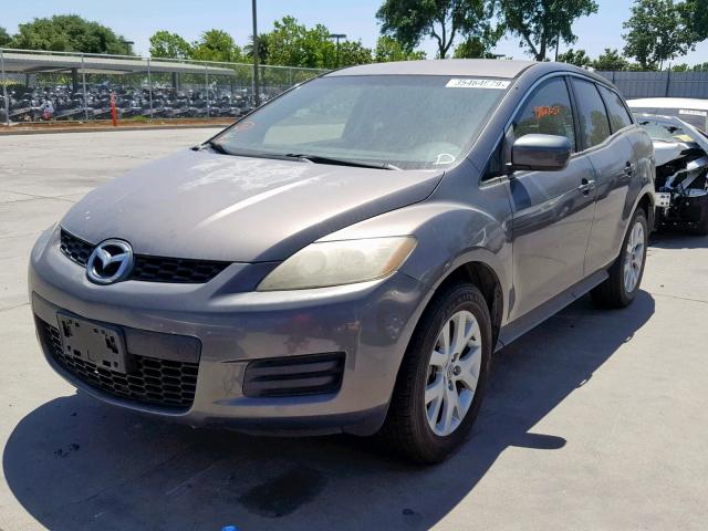 JM3ER29L370152358 - 2007 MAZDA CX-7 GRAY photo 2