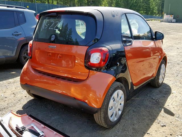 WMEFJ5DA0GK072422 - 2016 SMART FORTWO TWO TONE photo 4