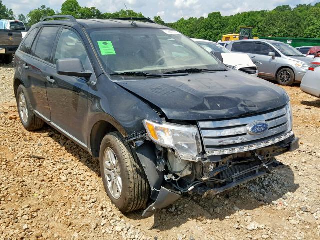 2FMDK36C67BB25801 - 2007 FORD EDGE SE BLACK photo 1