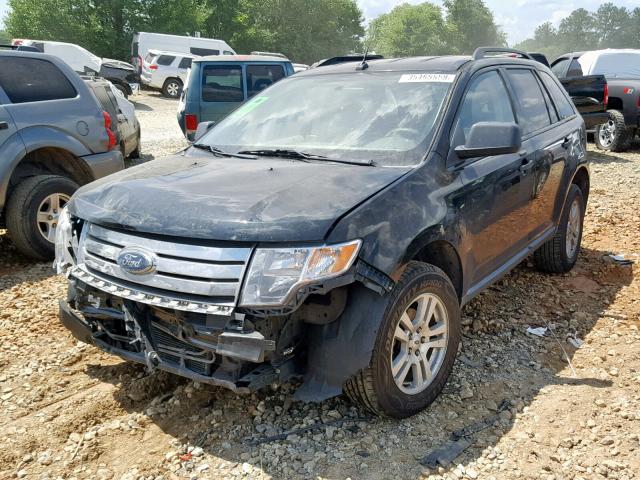 2FMDK36C67BB25801 - 2007 FORD EDGE SE BLACK photo 2