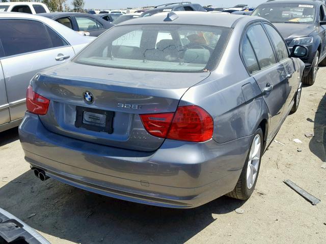 WBAPH5C50AA439722 - 2010 BMW 328 I SULE GRAY photo 4