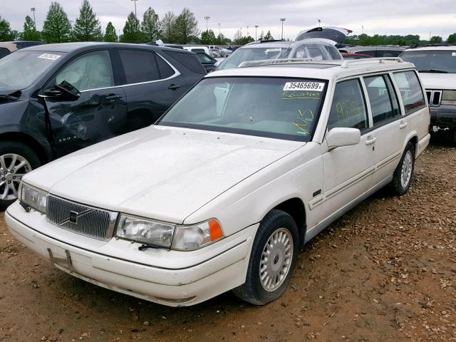 YV1KW9607T1033282 - 1996 VOLVO 960 WHITE photo 2