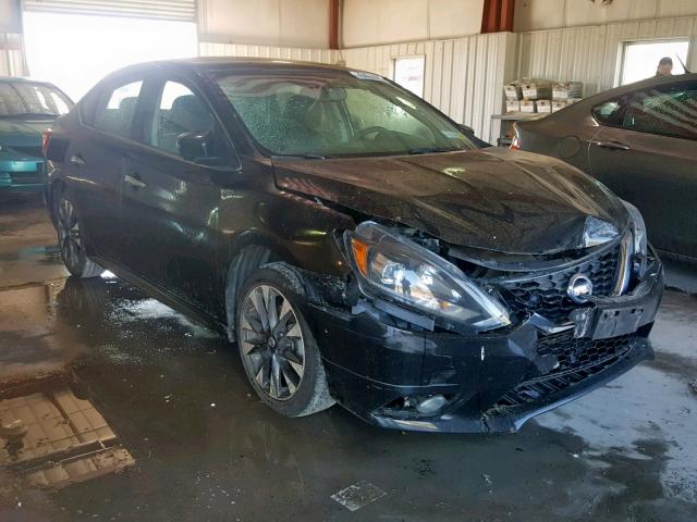 3N1AB7AP6GY281632 - 2016 NISSAN SENTRA S BLACK photo 1