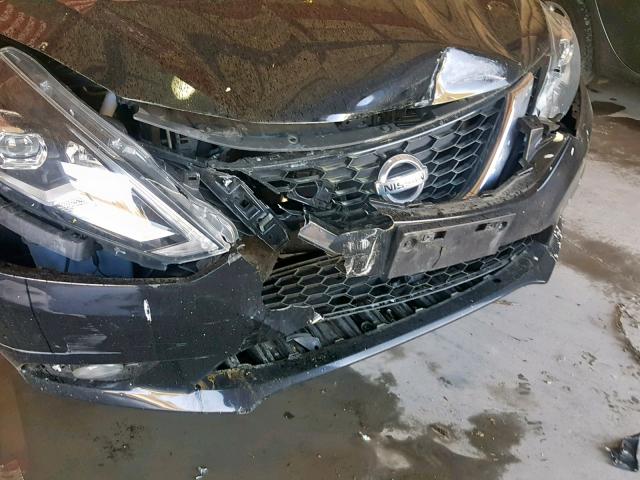 3N1AB7AP6GY281632 - 2016 NISSAN SENTRA S BLACK photo 9