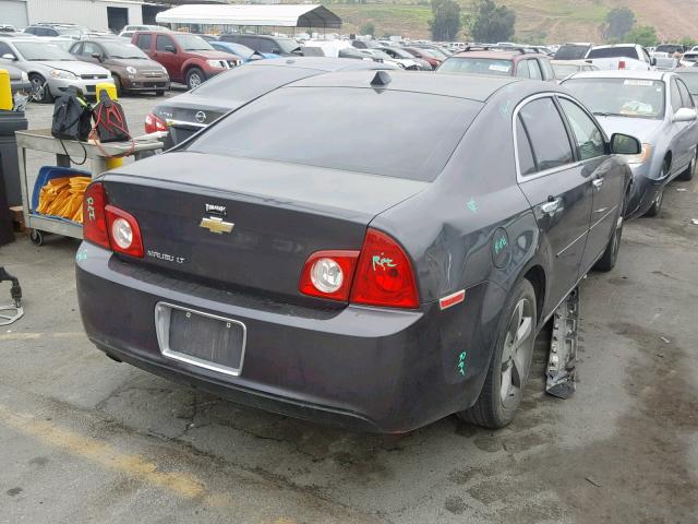 1G1ZC5E07CF257784 - 2012 CHEVROLET MALIBU 1LT 灰色 照片 4