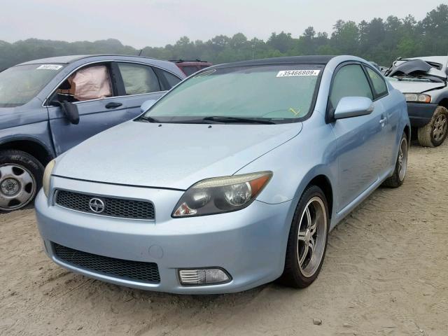 JTKDE177060116294 - 2006 TOYOTA SCION TC BLUE photo 2