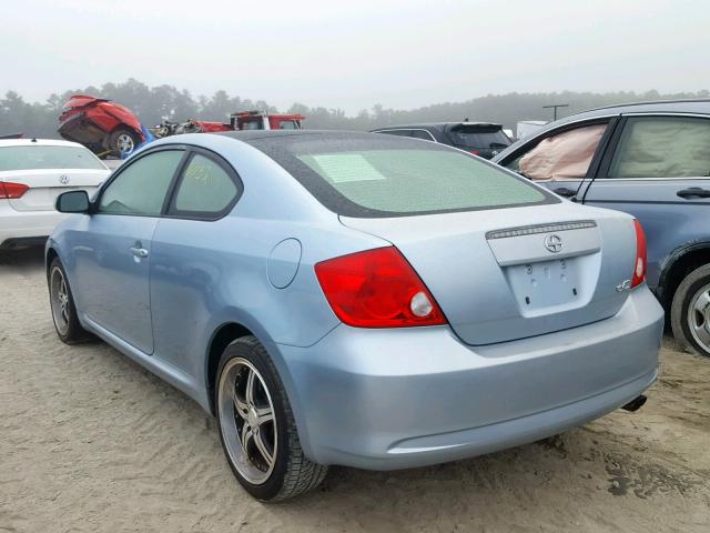 JTKDE177060116294 - 2006 TOYOTA SCION TC BLUE photo 3