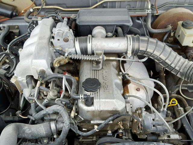 JM2UF3146N0284160 - 1992 MAZDA B2600 CAB GRAY photo 7