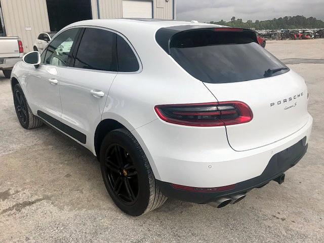 WP1AB2A58HLB11781 - 2017 PORSCHE MACAN S WHITE photo 3