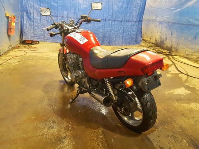 JH2RC3815PM200797 - 1993 HONDA CB750 RED photo 3