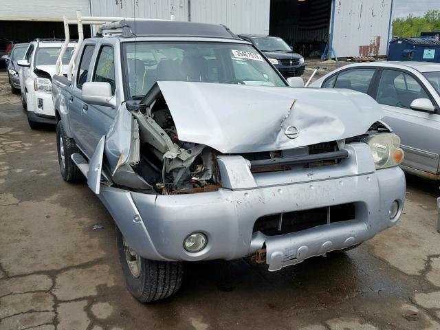 1N6ED27TX2C365323 - 2002 NISSAN FRONTIER C SILVER photo 1