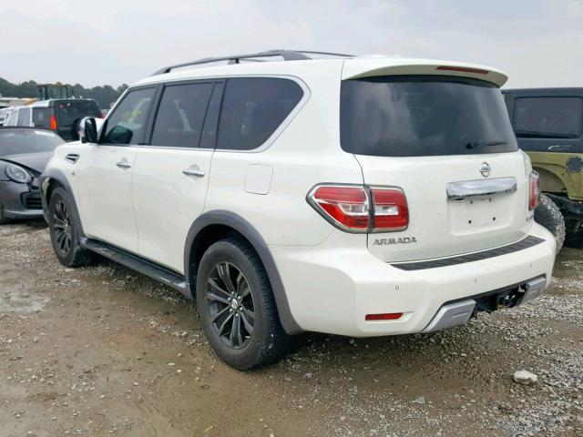 JN8AY2NF2H9304934 - 2017 NISSAN ARMADA PLA WHITE photo 3