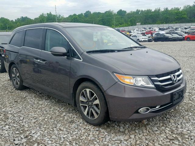 5FNRL5H99EB083810 - 2014 HONDA ODYSSEY TO GRAY photo 1