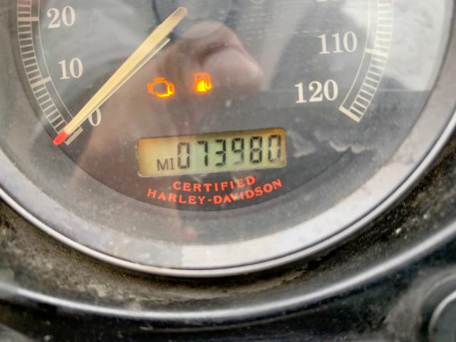 1HD1FCW1X5Y635724 - 2005 HARLEY-DAVIDSON FLHTCUI BLACK photo 8
