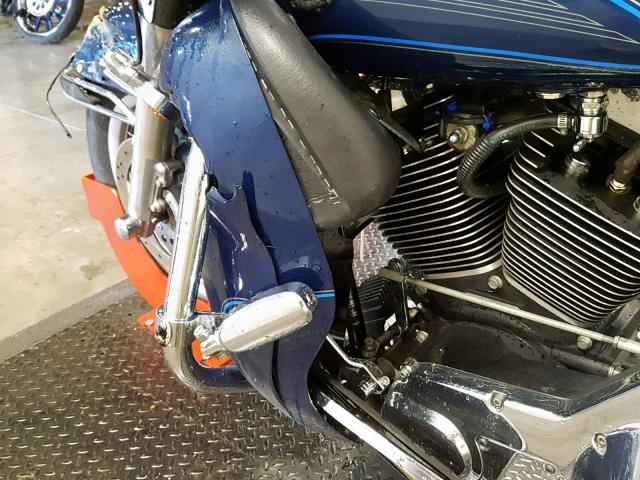 1HD1FCW1XYY646727 - 2000 HARLEY-DAVIDSON FLHTCUI BLUE photo 12