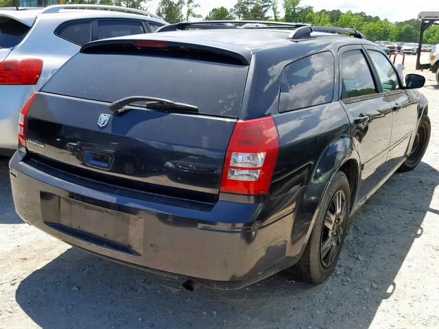 2D8FV48TX5H628878 - 2005 DODGE MAGNUM SE BLACK photo 4