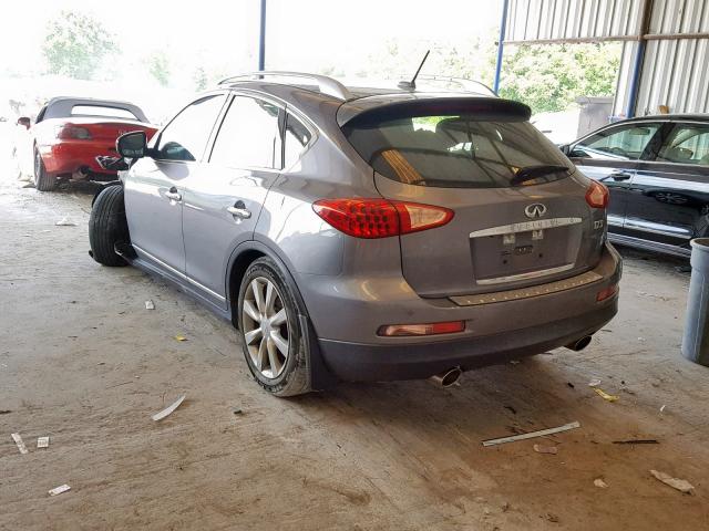 JN1BJ0HP4DM430557 - 2013 INFINITI EX37 BASE GRAY photo 3