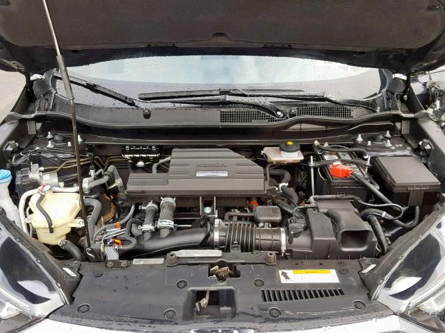 7FARW2H81JE072957 - 2018 HONDA CR-V EXL GRAY photo 7