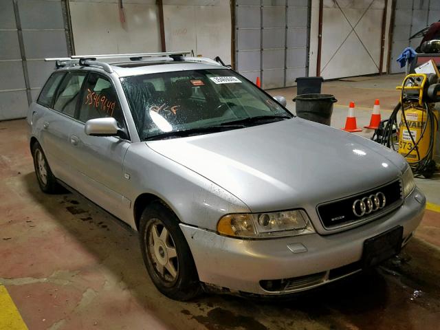 WAUKH68D11A154558 - 2001 AUDI A4 2.8 AVA SILVER photo 1