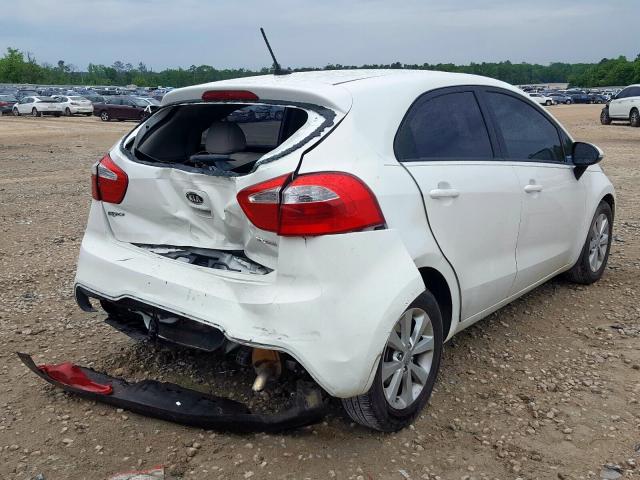 KNADN5A36D6103304 - 2013 KIA RIO EX  photo 4