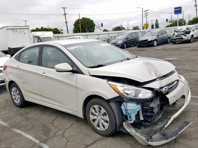 KMHCT4AE8GU096321 - 2016 HYUNDAI ACCENT SE GRAY photo 1