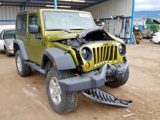 1J4AA2D10AL208261 - 2010 JEEP WRANGLER S GREEN photo 1