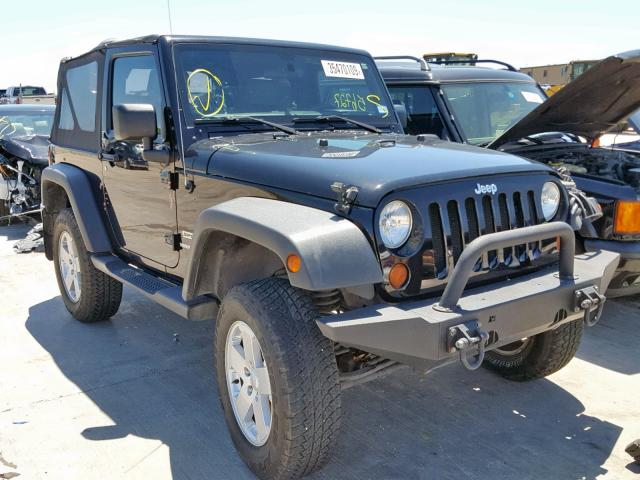 1C4AJWAG5CL172382 - 2012 JEEP WRANGLER S BLACK photo 1