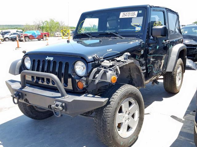 1C4AJWAG5CL172382 - 2012 JEEP WRANGLER S BLACK photo 2