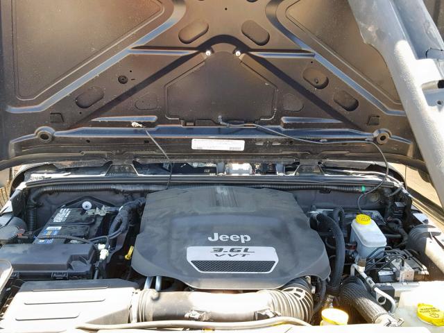 1C4AJWAG5CL172382 - 2012 JEEP WRANGLER S BLACK photo 7