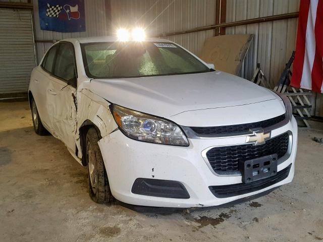 1G11C5SA3GF155611 - 2016 CHEVROLET MALIBU LIM WHITE photo 1