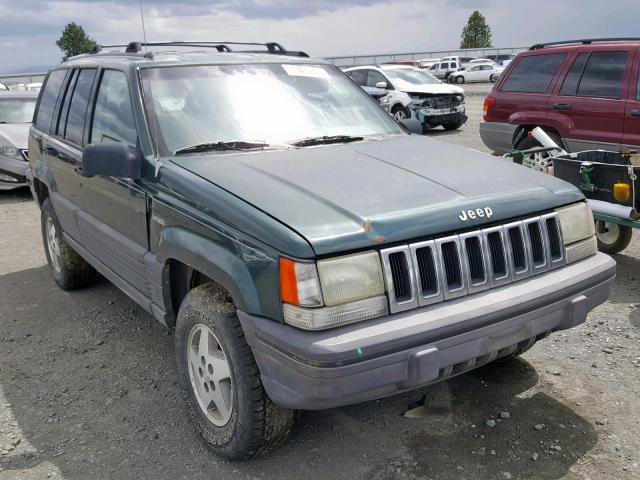 1J4GZ58SXSC679052 - 1995 JEEP GRAND CHER GREEN photo 1