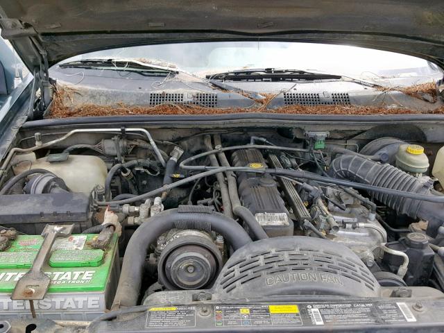 1J4GZ58SXSC679052 - 1995 JEEP GRAND CHER GREEN photo 7