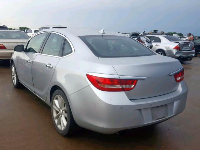 1G4PR5SK2E4149764 - 2014 BUICK VERANO CON SILVER photo 3